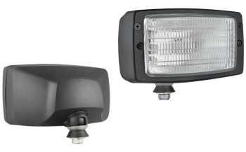 Faro da lavoro alogeno in involucro