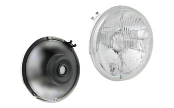 Inserto faro per Fiat 600, tipo H4 (luci: anabbaglianti, abbaglianti)