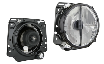 Proiettore anteriore per VW Golf 2, tipo H4-tuning (luci: anabbaglianti, abbaglianti, posizione)