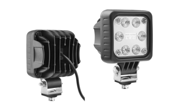 Faro da lavoro con LED e cavo - blu