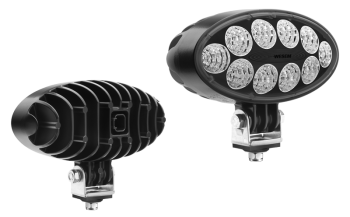 Faro da lavoro con LED e connettore Deutsch DT04-2P incorporato