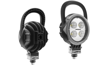 Faro da lavoro con LED e connettore Deutsch DT04-2P incorporato