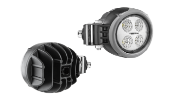 Faro da lavoro con LED e connettore Deutsch DT04-2P incorporato