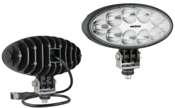 Faro da lavoro con LED, cavo e connettore Deutsch DT04-2P