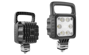 Faro da lavoro con LED e connettore AMP Faston incorporato