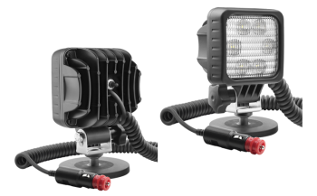 1500 lm - modulo LED 12V-48V, cavo spirale 8 m, spinotto per accendisi.