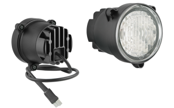 Faro da lavoro con LED, cavo e connettore Deutsch DT04-2P (fissaggio con 3 viti)