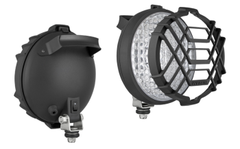 Faro da lavoro alogeno con interruttore