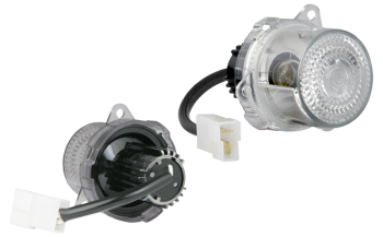 senza lampadina, cavo 0,1 m, connettore AMP Faston