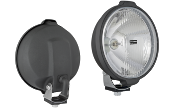 Proiettore alogeno abbagliante con luce di posizione