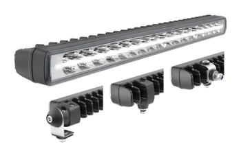 Faro da lavoro con LED, luce di posizione e staffe: posteriore, inferiore, laterale