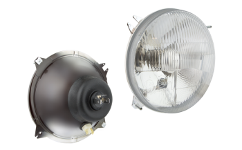 Inserto faro per Zuk (Ø178), tipo H4 (luci: anabbaglianti, abbaglianti, posizione)