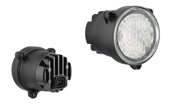 Faro da lavoro con LED e connettore AMP Faston incorporato (fissaggio con 3 viti)