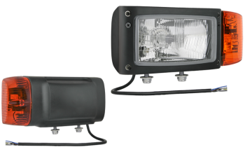 Proiettore anteriore di tipo H4 con cavo - sinistro