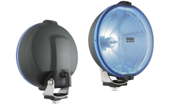 Proiettore alogeno abbagliante - azzurro