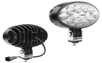 Faro da lavoro con LED, cavo e connettore HB3 2P Cap