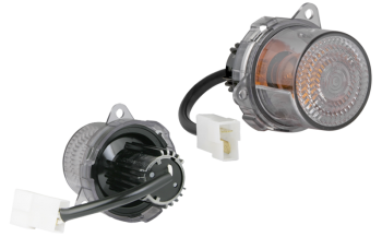 senza lampadina, cavo 0,1 m, connettore AMP Faston