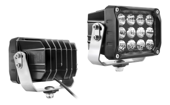 Faro da lavoro con LED, staffa inferiore e cavo