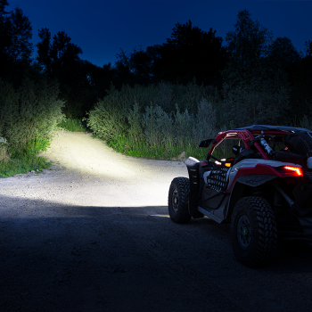 CDP1-FF 5° fari da lavoro LED con luce di posizione
