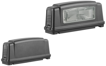 Illuminazione della targa