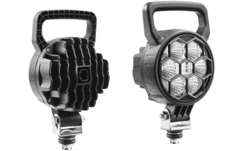 Faro da lavoro con LED e connettore Deutsch DT04-2P incorporato