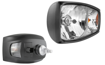 Proiettore anteriore di tipo H4 con connettore DT04-6P - sinistro