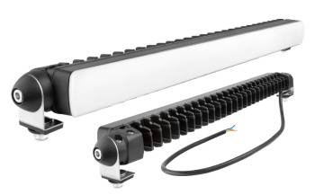 Faro da lavoro con LED, luce di posizione e staffa laterale