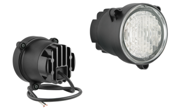 Faro da lavoro con LED e cavo (fissaggio con 3 viti)