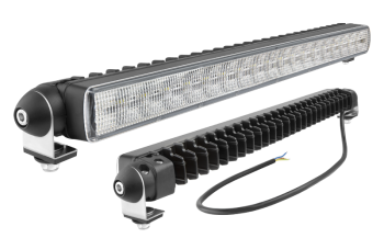 Faro da lavoro con LED, luce di posizione e staffa laterale