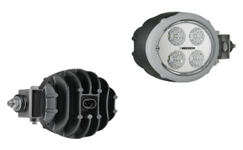 Faro da lavoro con LED e connettore AMP SuperSeal incorporato