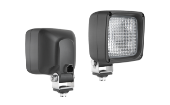 Faro da lavoro alogeno da incasso con connettore Deutsch DT04-2P incorporato