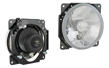 Proiettore anteriore per Zuk, tipo H4 – destro, con correttore manuale (luci: anabbaglianti, abbaglianti, posizione)