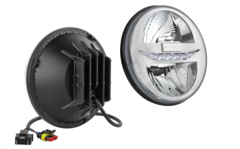 modulo LED 12V-24V, cavo 0,25 m, connettore H4, controconnet. AMP SuperSeal