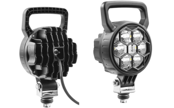 2500 lm - modulo LED 12V-24V, cavo 0,5 m, griglia, maniglia