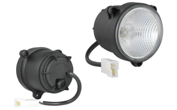 senza lampadina, cavo 0,1 m, connettore AMP Faston