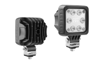 Faro da lavoro con LED e connettore Deutsch DT04-2P incorporato - blu