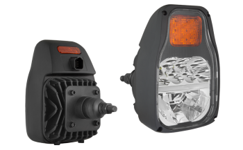 Proiettore anteriore a LED con attacco posteriore e connettore DT04-6P incorporato – destro / sinistro