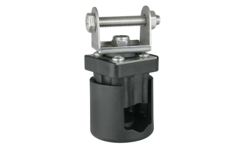 Staffa per tubo Ø15÷28 mm con regolazione 3D