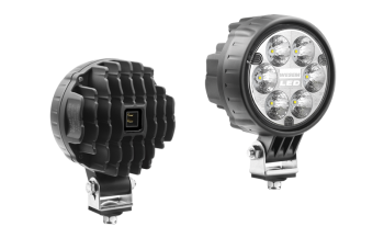 Proiettore abbagliante con LED e connettore AMP Faston incorporato