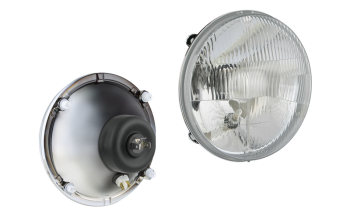 lampadina H4 12V, lampadina T4W, guarnizione res.