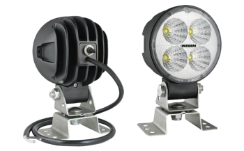 Faro da lavoro con LED, staffa omega, cavo e interruttore