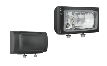 Proiettore anteriore di tipo H4 con connettore DT04-6P incorporato – (luci: anabbaglianti, abbaglianti, posizione)