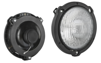 Proiettore fendinebbia da rally Ø180 con telaio