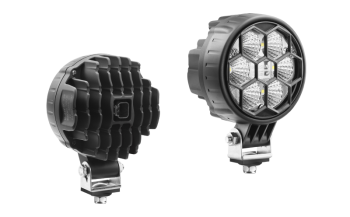 Faro da lavoro con LED e connettore Deutsch DT04-2P incorporato