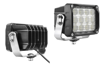 Faro da lavoro con LED, staffa inferiore e cavo