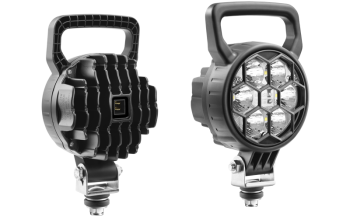 Faro da lavoro con LED e connettore AMP Faston incorporato