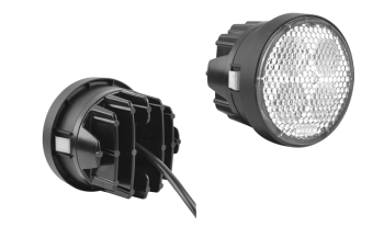 Faro da lavoro con LED e cavo (fissaggio - 2 chiavistelli)