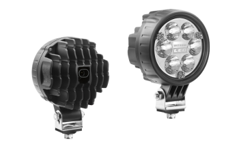 Faro da lavoro con LED e connettore AMP SuperSeal incorporato - blu