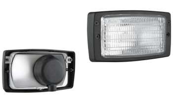 Faro da lavoro alogeno con telaio