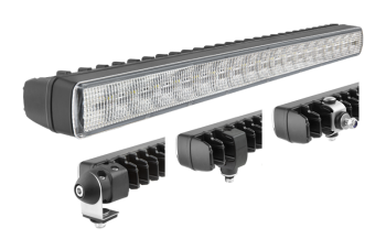 Faro da lavoro con LED, luce di posizione e staffe: posteriore, inferiore, laterale